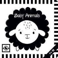Bild vom Artikel Baby Animals: Kontrastbuch für Babys mit Öffnungen · kontrastreiche Bilder angepasst an Babyaugen · Schwarz Weiß Buch für Neugeborene · Mein erstes Bi vom Autor Agnieszka Sawczyn
