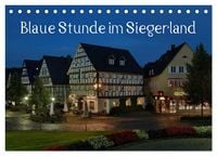 Produktbild: Blaue Stunde im Siegerland (Tischkalender 2026 DIN A5 quer), CALVENDO Monatskalender