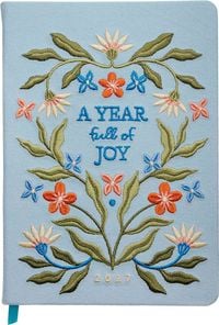 Produktbild Taschenkalender A5 2027: A Year full of Joy, bestickt, hellblau