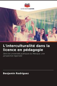 Produktbild: L'interculturalit&eacute; dans la licence en p&eacute;dagogie
