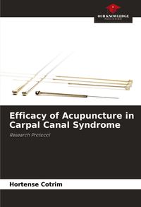 Produktbild: Efficacy of Acupuncture in Carpal Canal Syndrome