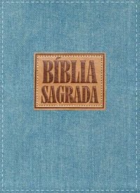 Produktbild: B&iacute;blia Sagrada ACF Slim, Capa jeans, Leitura Perfeita