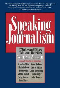 Produktbild: Speaking of Journalism