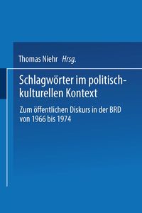 Produktbild: Schlagw&ouml;rter im politisch-kulturellen Kontext