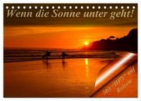 Produktbild: Wenn die Sonne unter geht (Tischkalender 2026 DIN A5 quer), CALVENDO Monatskalender