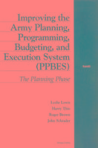 Produktbild: Improving the Army Planning, Programming, Budgeting, and Execution System