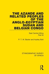 Produktbild: The Azande and Related Peoples of the Anglo-Egyptian Sudan and Belgian Congo