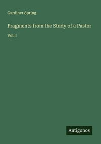 Produktbild: Fragments from the Study of a Pastor