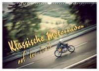 Produktbild: Klassische Motorr&auml;der auf der Piste (Wandkalender 2027 DIN A3 quer), CALVENDO Monatskalender
