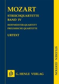 Produktbild: Wolfgang Amadeus Mozart - Streichquartette, Band IV