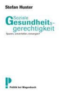 Produktbild: Soziale Gesundheitsgerechtigkeit
