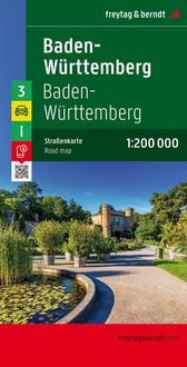 Deutschland 03 Baden-Württemberg 1 : 200 000 Freytag-Berndt und Artaria KG