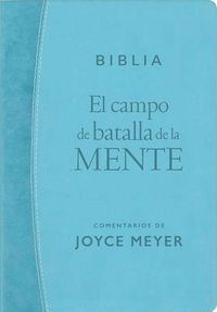 Produktbild: El Campo de Batalla de la Mente - Biblia Rvr1960 (Sentipiel, Azul Turquesa Claro)