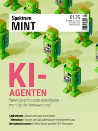 Produktbild: Spektrum MINT 1/2026 - KI-Agenten