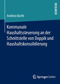 Produktbild: Kommunale Haushaltssteuerung an der Schnittstelle von Doppik und Haushaltskonsolidierung