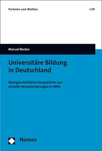 Produktbild: Universit&auml;re Bildung in Deutschland