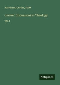 Produktbild: Current Discussions in Theology