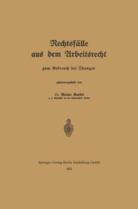 Produktbild: Rechtsf&auml;lle aus dem Arbeitsrecht