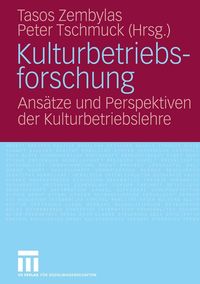 Produktbild: Kulturbetriebsforschung