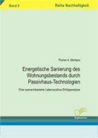 Produktbild: Energetische Sanierung des Wohnungsbestands durch Passivhaus-Technologien