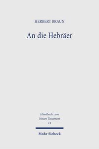 Produktbild: An die Hebr&auml;er