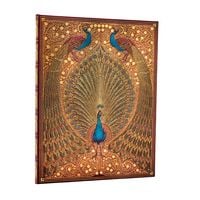 Produktbild: Hardcover Notizbuch, Hafiz&lsquo; Pfauen, Ultra, Liniert