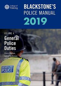 Produktbild: Hutton, G: Blackstone's Police Manuals Volume 4: General Pol