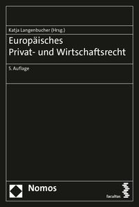 Produktbild: Europ&auml;isches Privat- und Wirtschaftsrecht