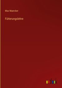 Produktbild: F&uuml;tterungslehre