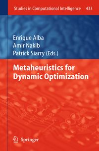Produktbild: Metaheuristics for Dynamic Optimization