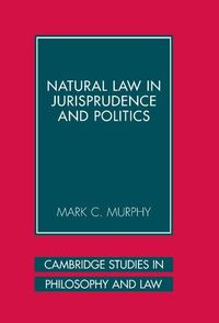 Produktbild: Natural Law in Jurisprudence and Politics