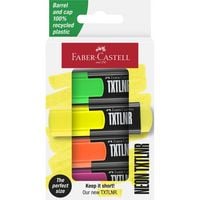 Produktbild: FABER-CASTELL Textmarker TXTLNR SF 4 St&uuml;ck Kartonetui