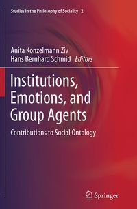 Produktbild: Institutions, Emotions, and Group Agents