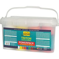 Produktbild: KREUL Acrylfarben Set TRITON Powerpack 8x750ml Box