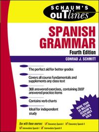 Produktbild: Schmitt, C: Schaum's Outline of Spanish Grammar