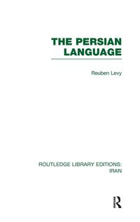 Produktbild: The Persian Language (RLE Iran B)