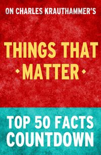 Bild vom Artikel Things That Matter - Top 50 Facts Countdown vom Autor Top Facts