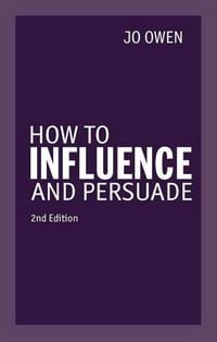 Produktbild: How to Influence and Persuade