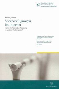 Produktbild: Sperrverf&uuml;gungen im Internet.