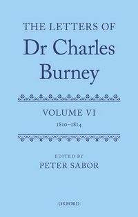 Produktbild: The Letters of Dr Charles Burney