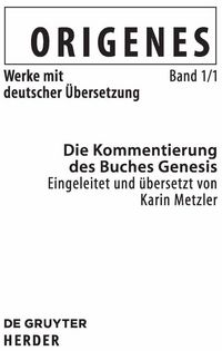Produktbild: Die Kommentierung des Buches Genesis