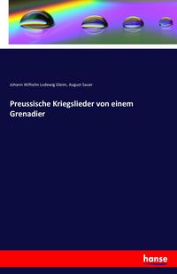 Produktbild: Preussische Kriegslieder von einem Grenadier