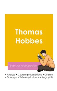 Produktbild: R&eacute;ussir son Bac de philosophie 2026 : Analyse du philosophe Thomas Hobbes