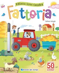 Produktbild: Fattoria. Attacca, scrivi, cancella. Con adesivi