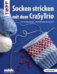 Bild vom Artikel Socken stricken mit dem CraSyTrio (kreativ.kompakt.) vom Autor Frechverlag