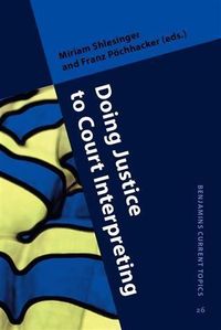 Produktbild: Doing Justice to Court Interpreting