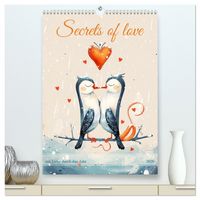 Produktbild: Secrets of love - mit Liebe durch das Jahr (hochwertiger Premium Wandkalender 2026 DIN A2 hoch), Kunstdruck in Hochglanz