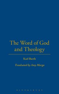 Produktbild: The Word of God and Theology