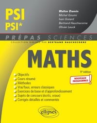 Produktbild: Math&eacute;matiques PSI/PSI* - Programme 2022