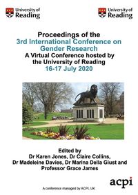Produktbild: ICGR20-Proceedings of the 3rd International Conference on Gender Research